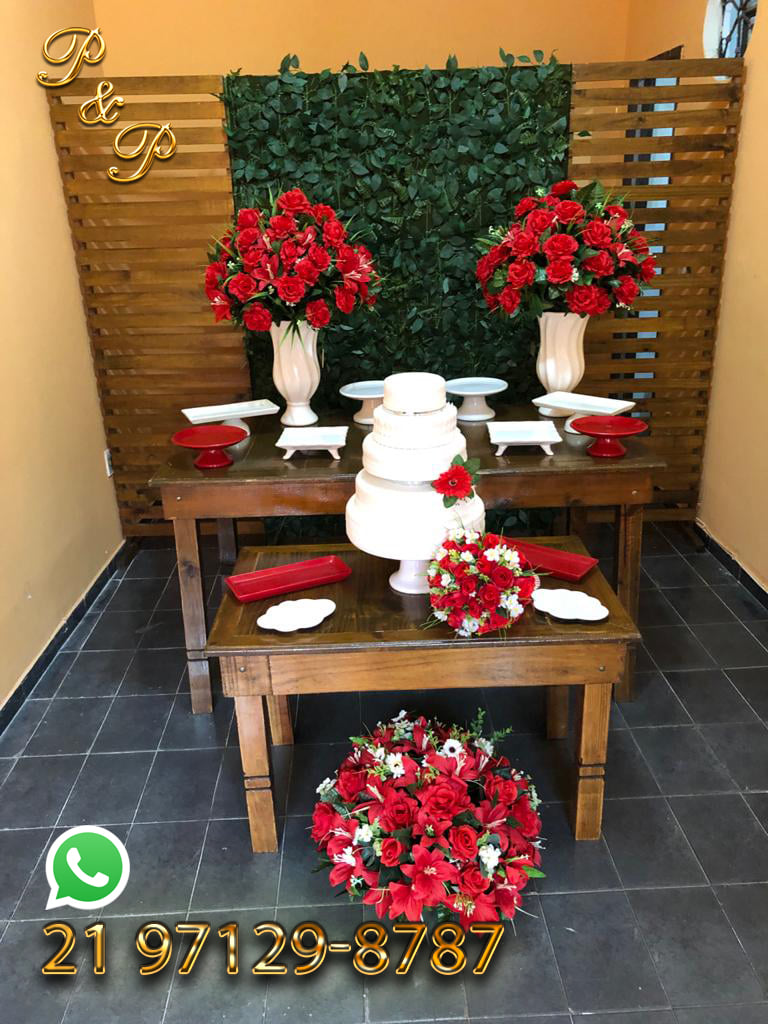 decoração de festa de casamento simples