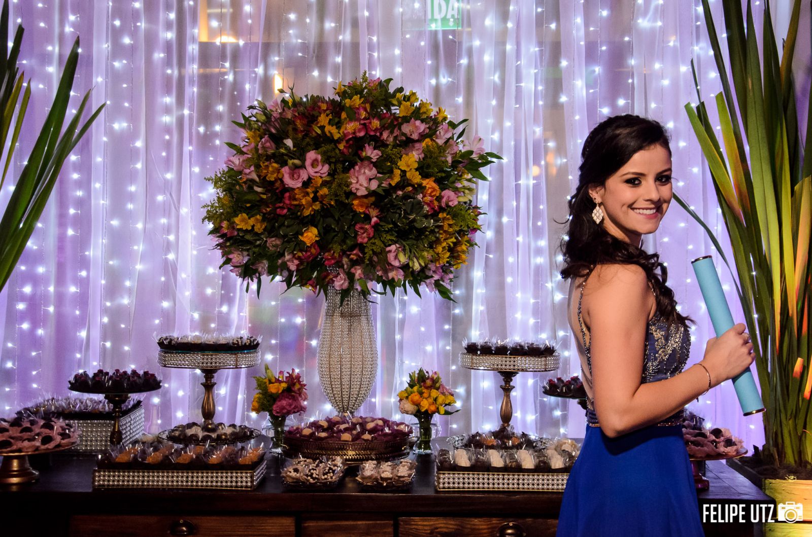 cores decoração formatura