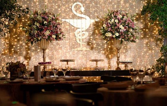 decoração formatura simples