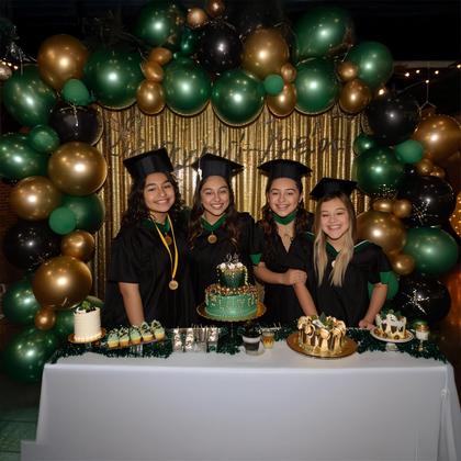 decoração formatura masculina