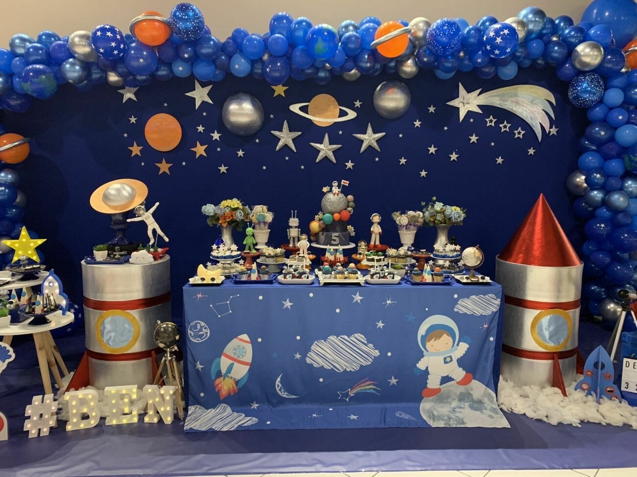 decoração festa futebol infantil barata