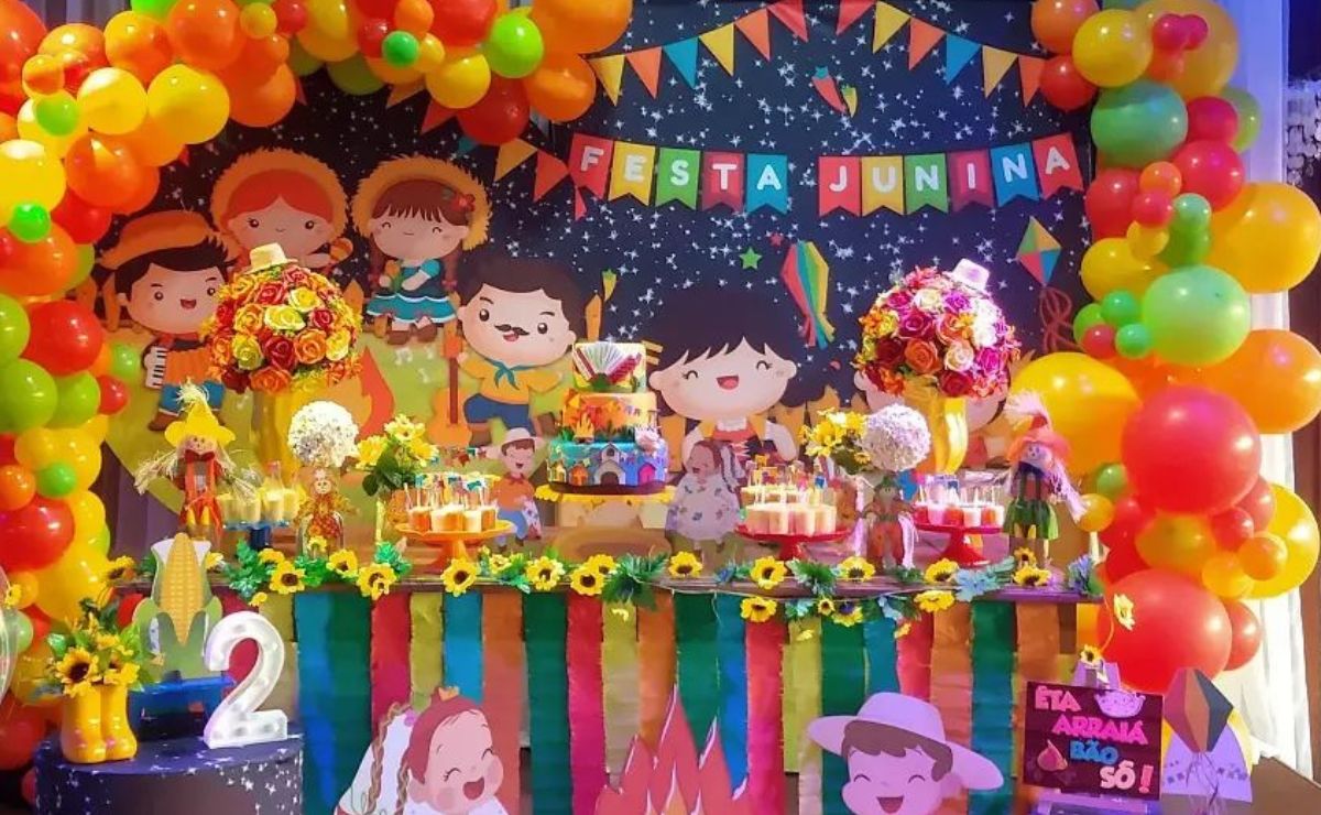 decoração festa junina aniversário simples