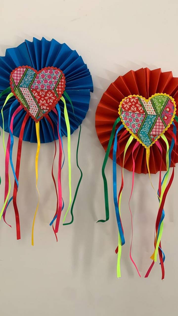 como fazer bandeirinhas de festa junina simples e baratas