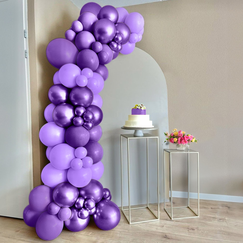 decoração festa tema fadas lilás e roxo