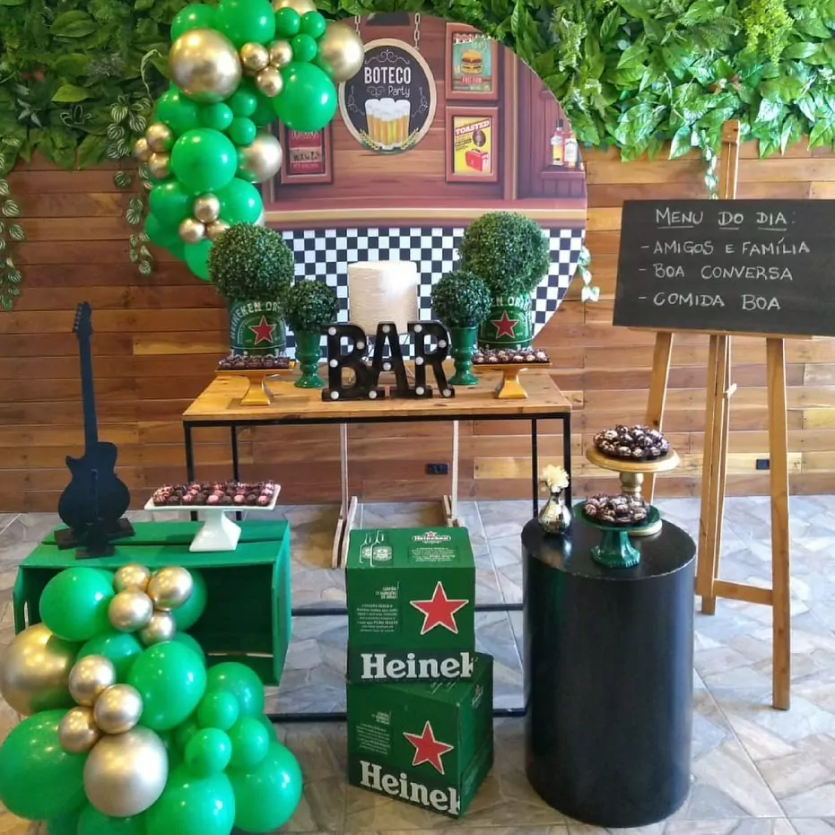 decoração boteco simples