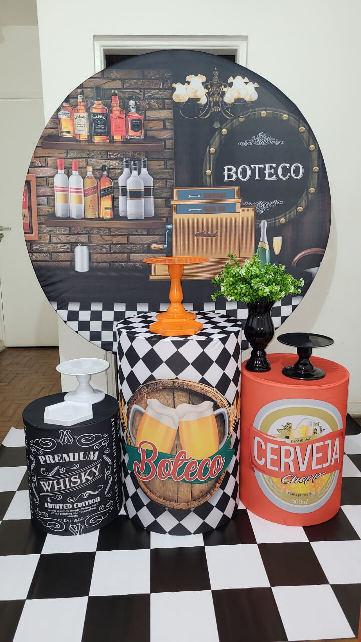 decoração boteco masculina