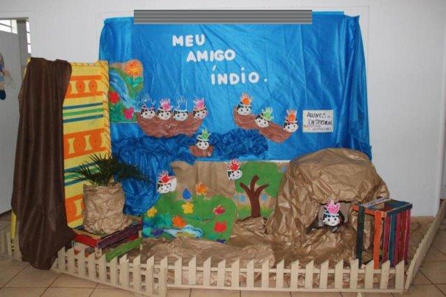 ideias criativas decoração festa tema índio