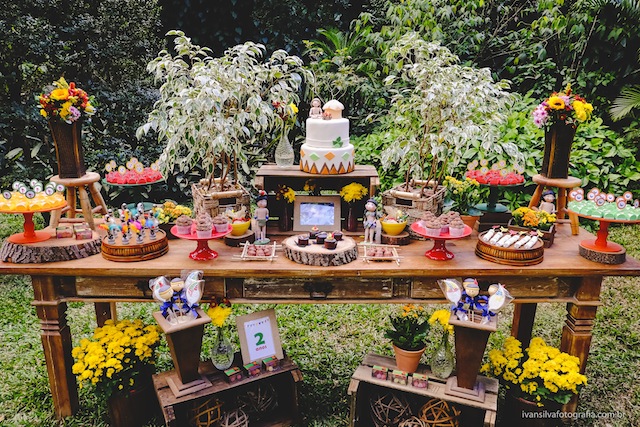 quanto custa decoração festa tema índio