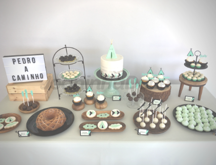 decoração de festa tema indio