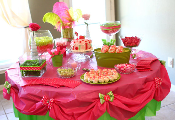 ideias de festa tema morango