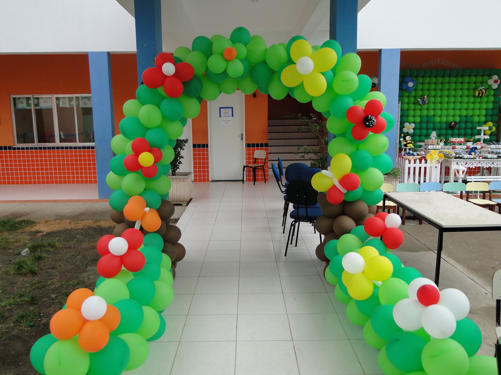 decoração formatura infantil simples