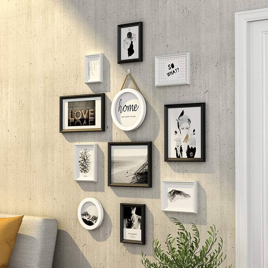 ideias de mural de fotos