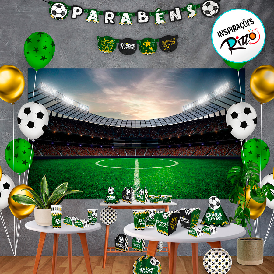 painel de festa futebol