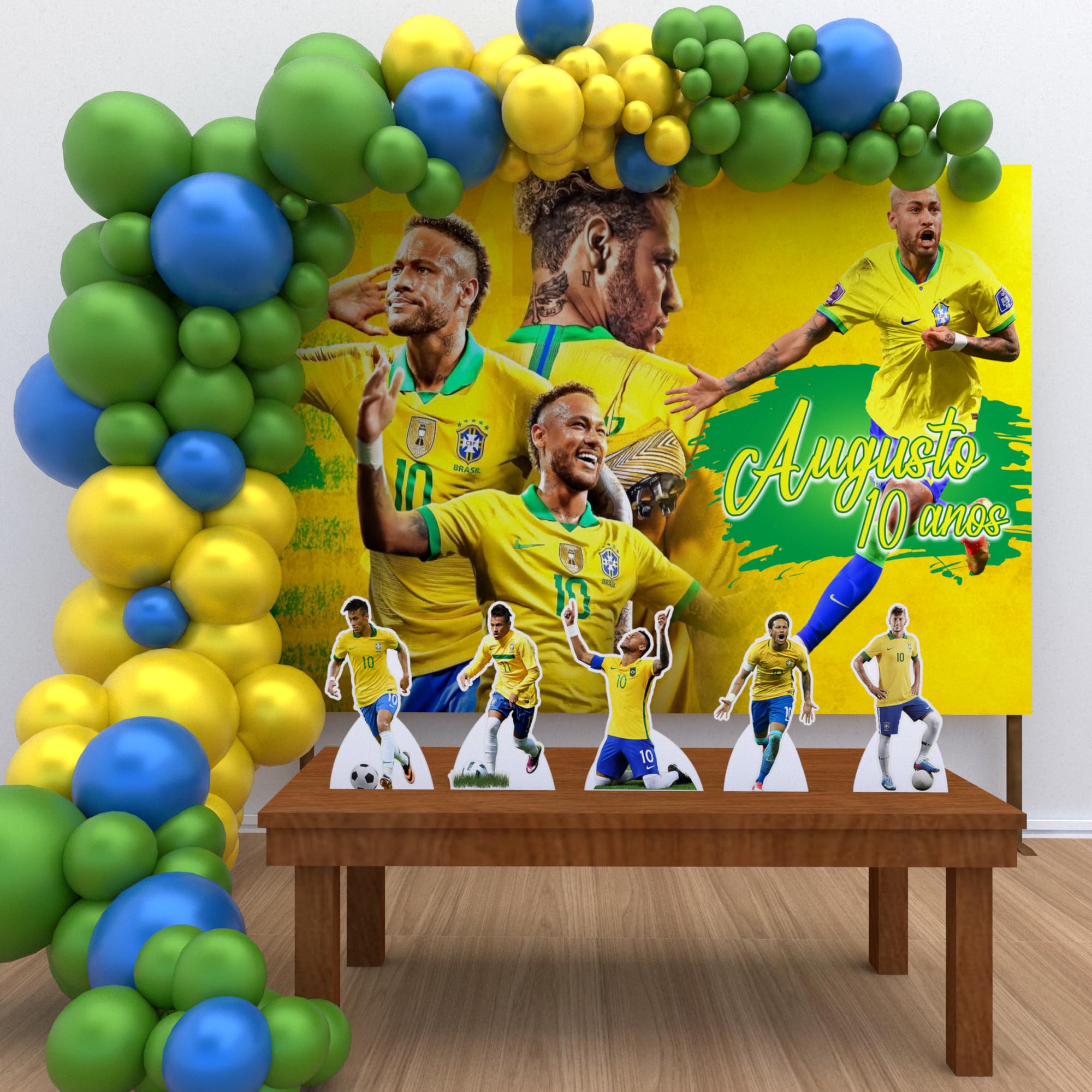 decoração futebol simples