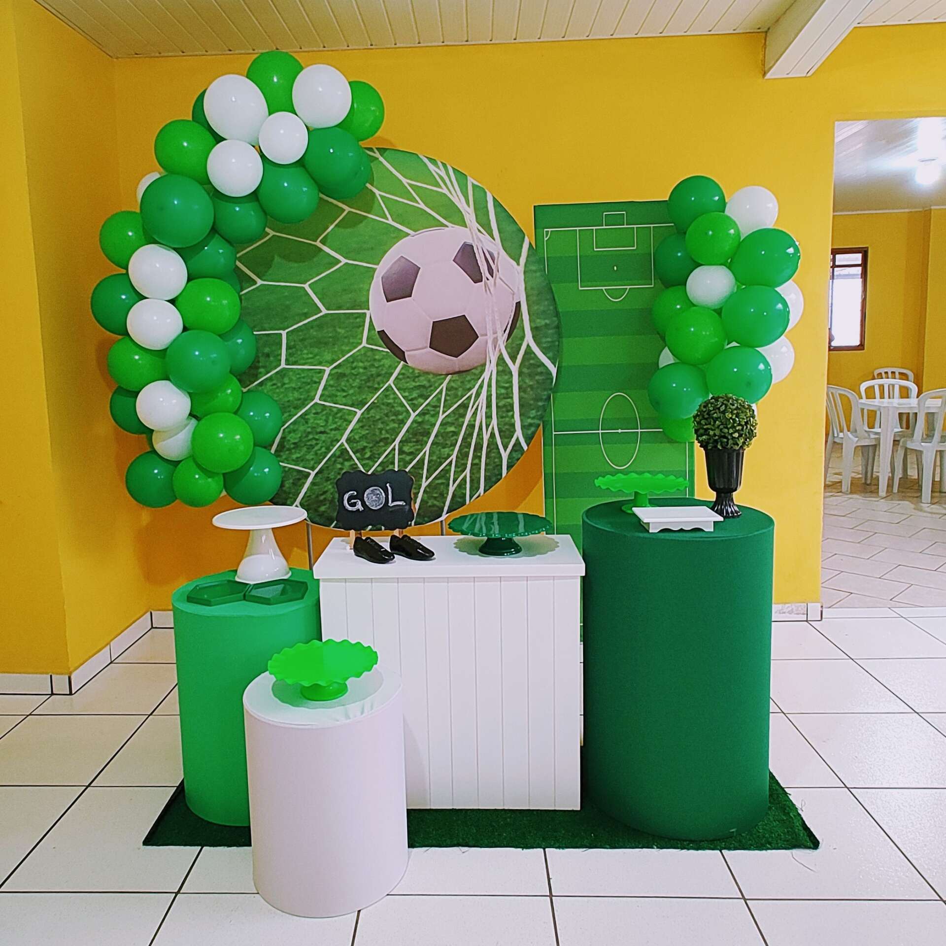 decoração futebol 