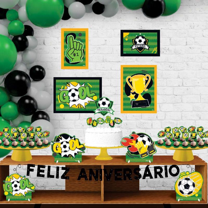 decoração futebol tema time específico (ex: Palmeiras, Flamengo)