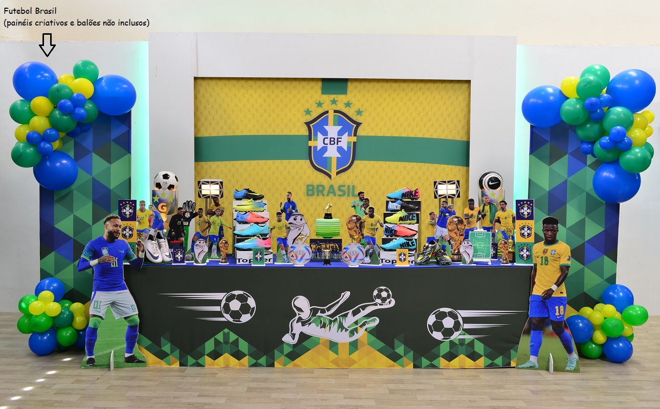 como fazer decoração futebol