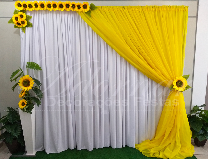 decoração girassol festa