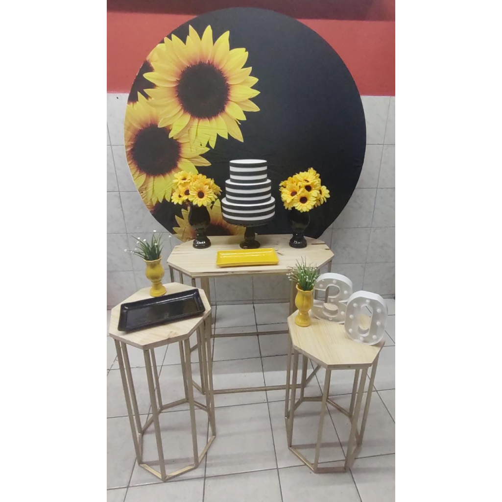 decoração girassol quarto