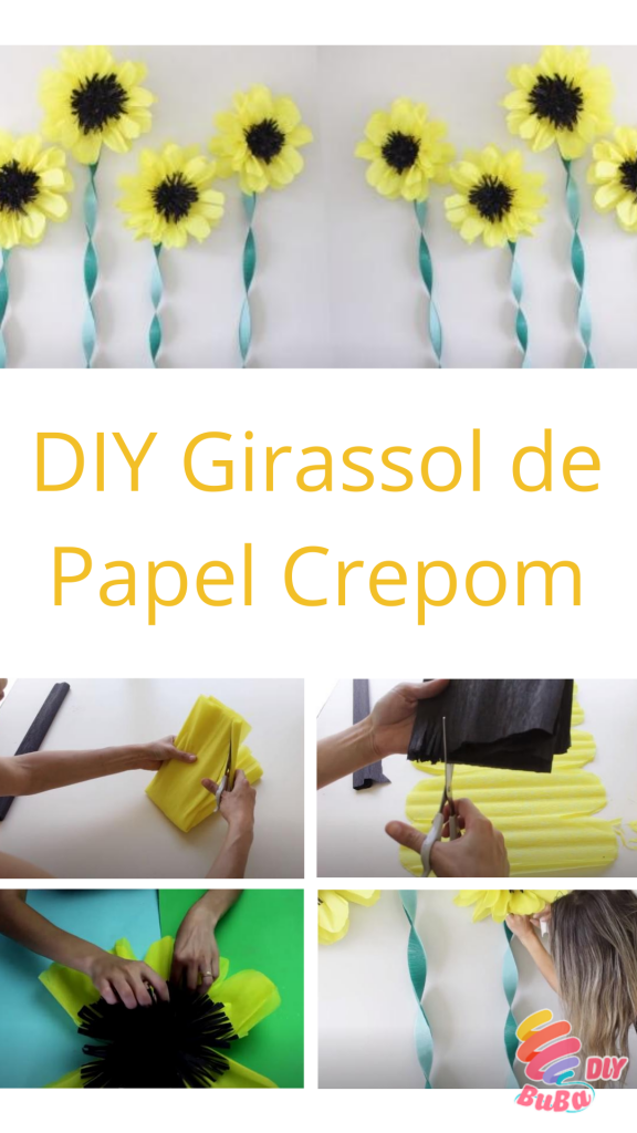 erros comuns ao fazer girassol de papel crepom e como evitá-los