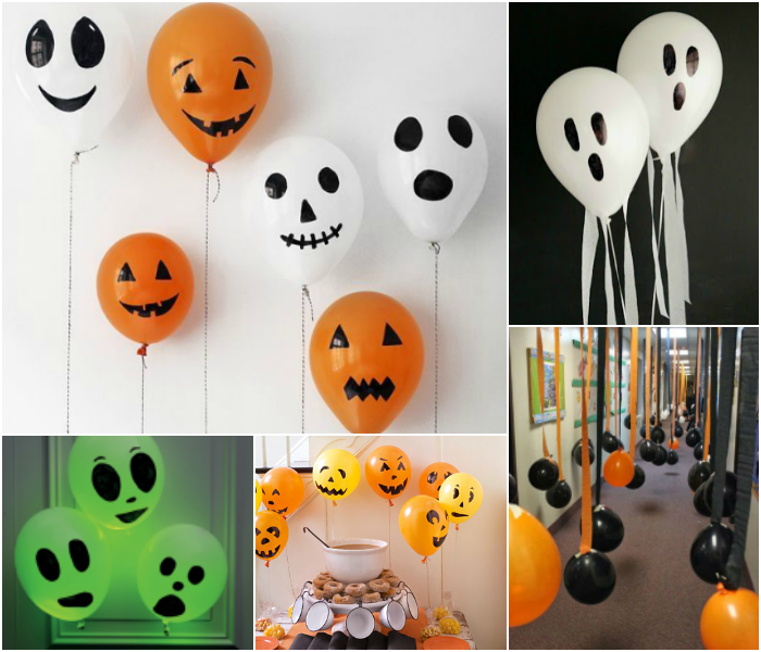 Aranhas de papel crepom