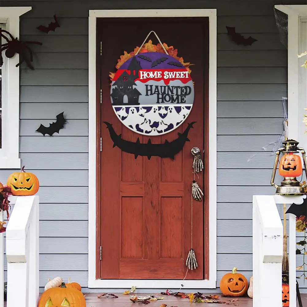 Cortina de papel crepom halloween