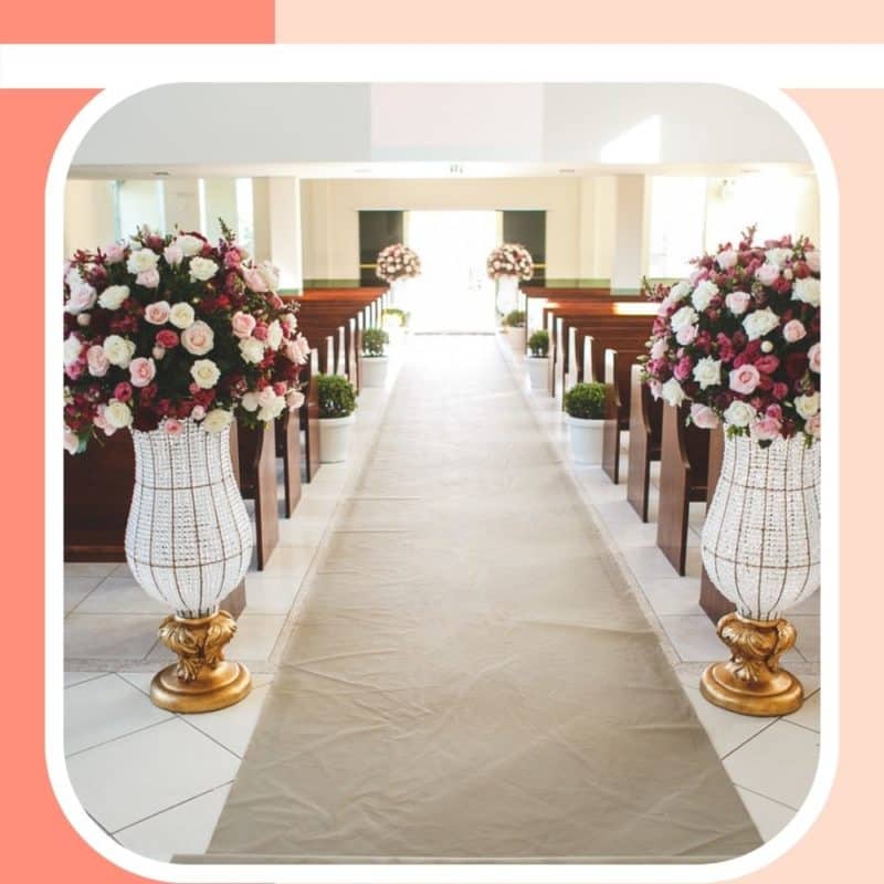 decoração igreja evangélica para casamento