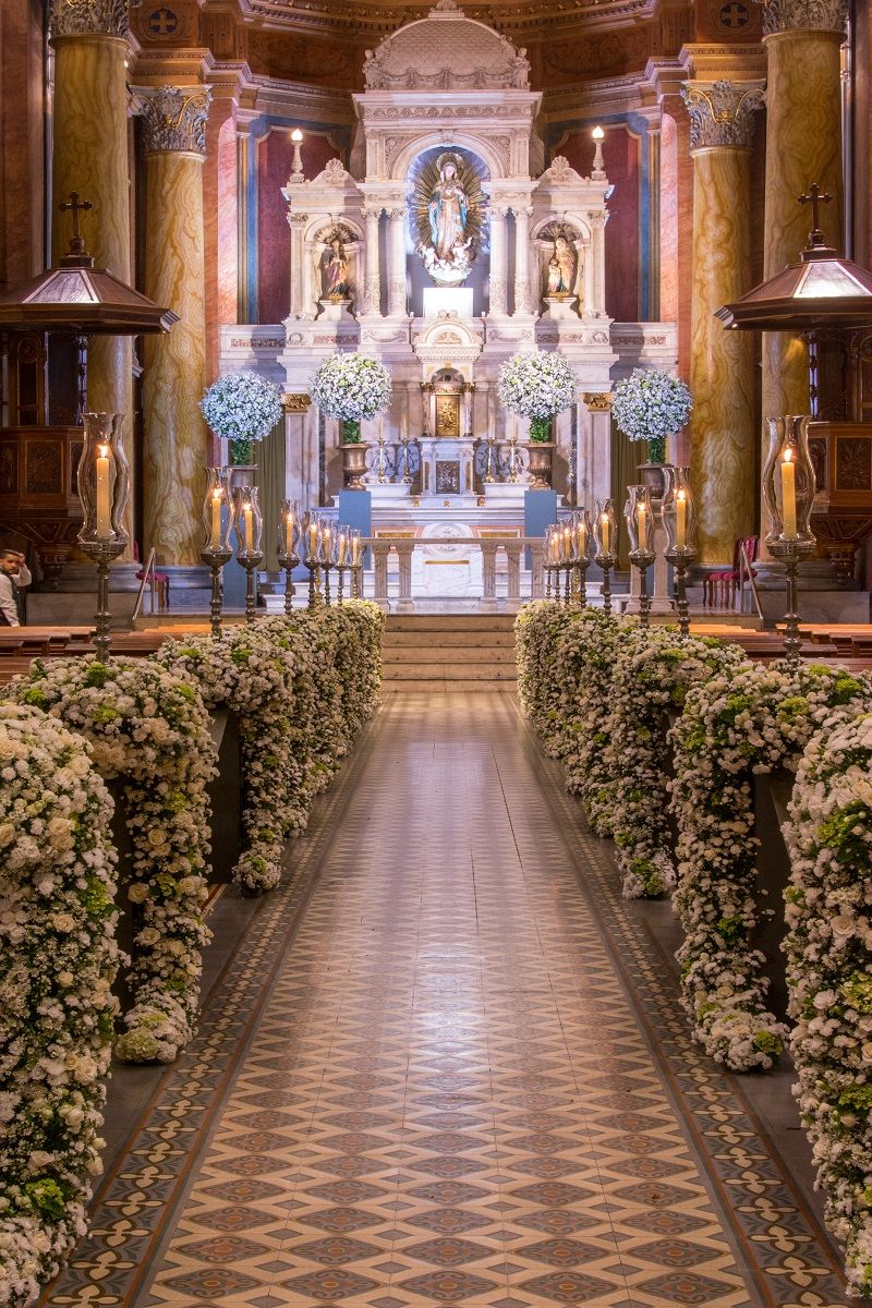 decoração igreja pequena