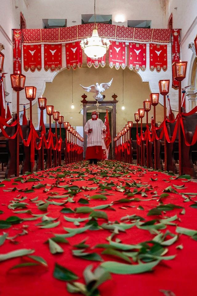 como decorar igreja para festa de santo