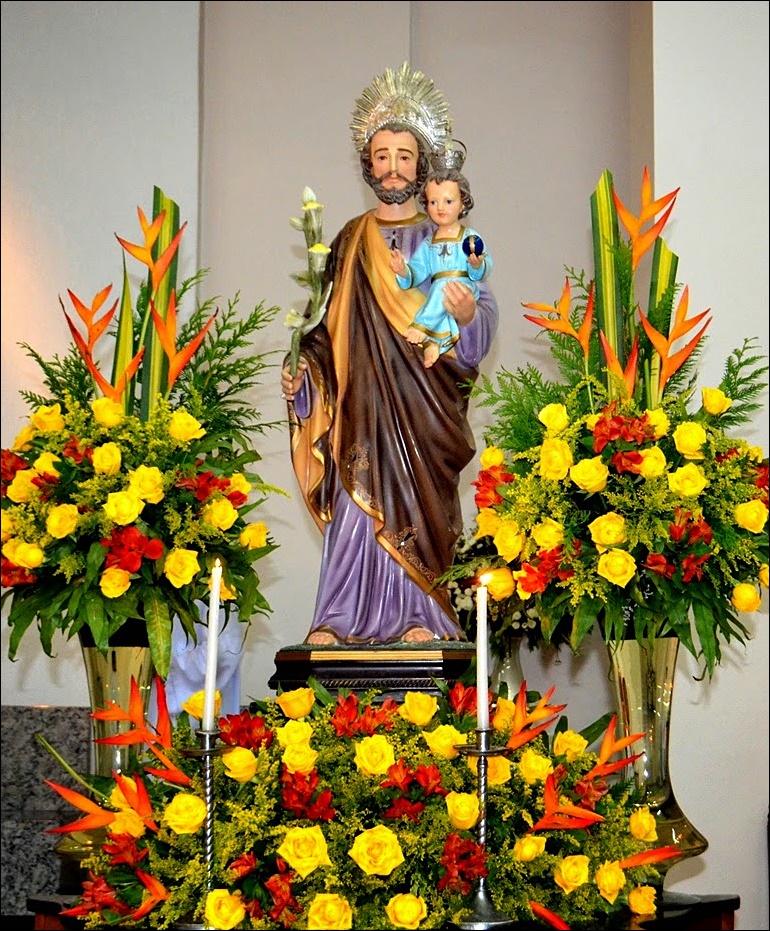 elementos decorativos para festa de santo