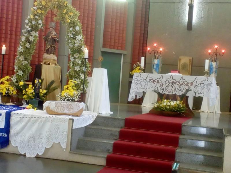 ideias decoração igreja festa padroeiro