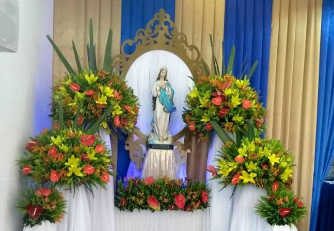 como decorar igreja para festa de santo
