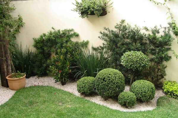 jardim de vasos