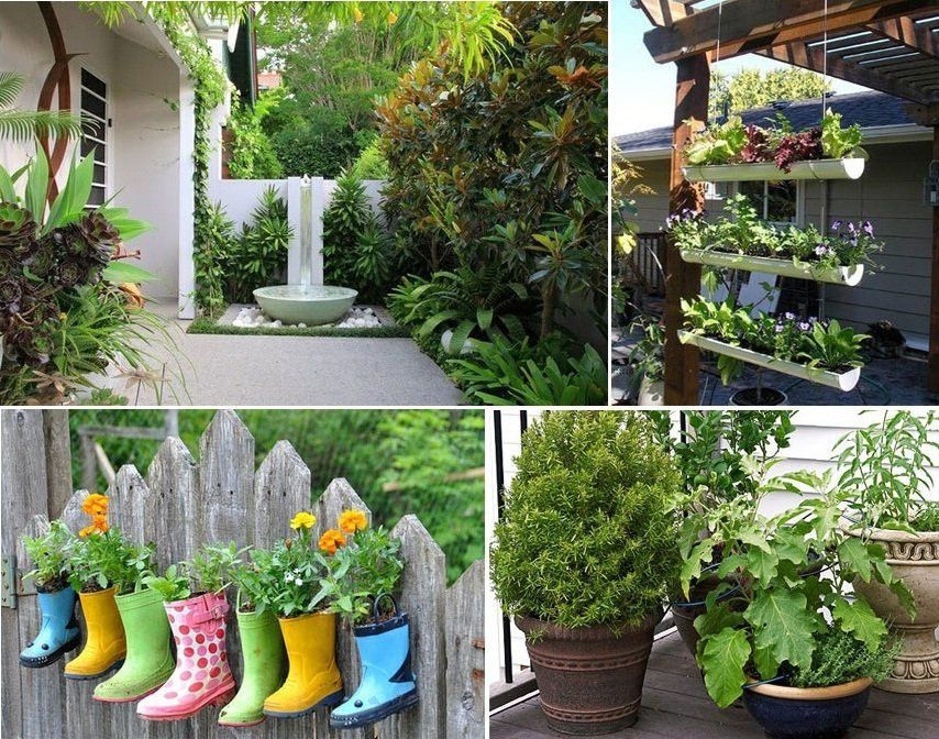 jardim com pedras