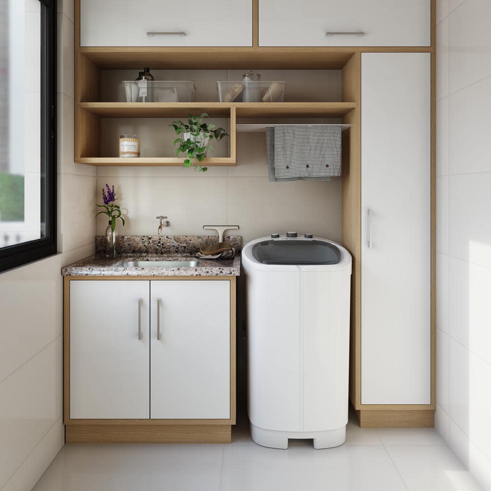 decoração de lavanderia