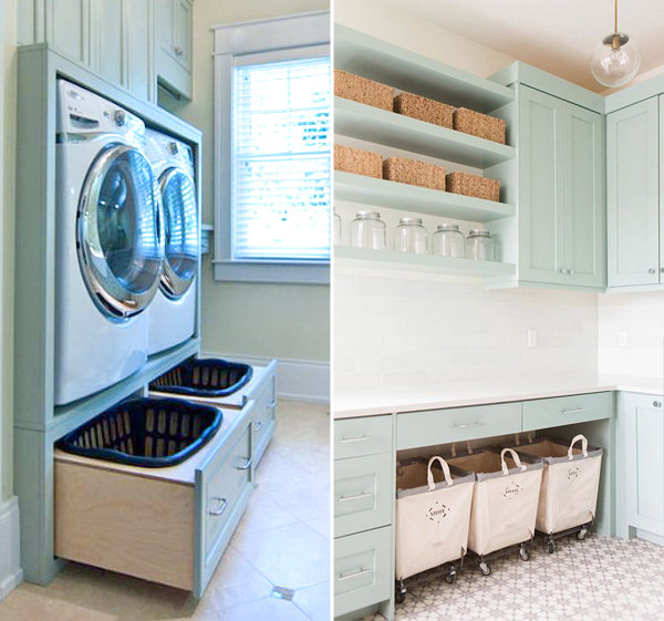 decoração de lavanderia