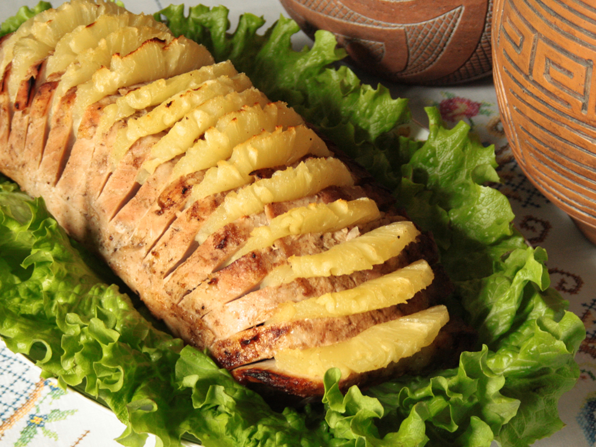 lombo com molho de maracujá