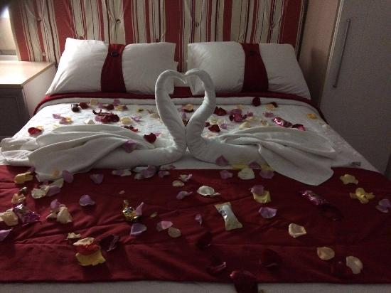 decoração de lua de mel hoteis