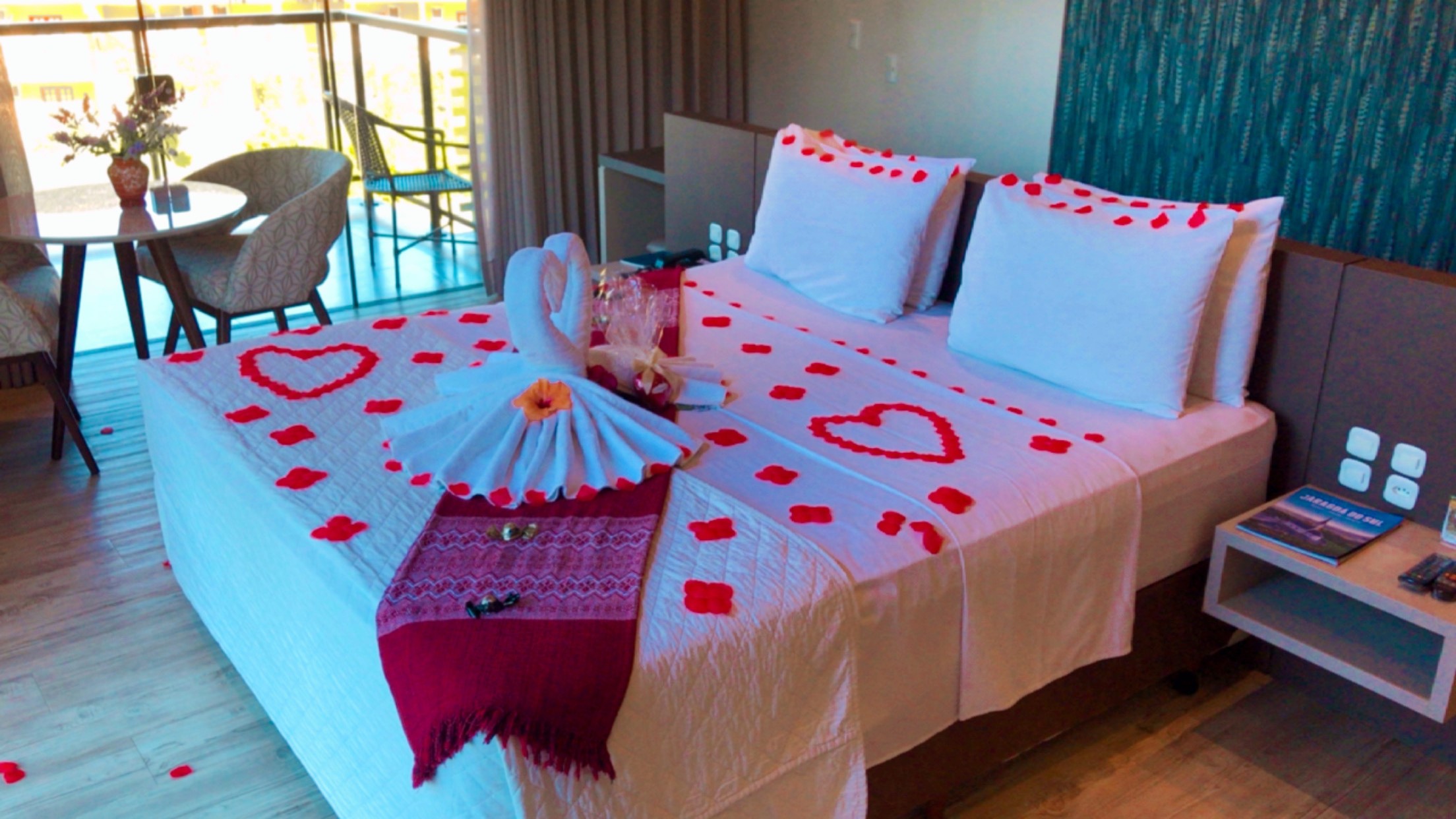 ideias decoração lua de mel hotel