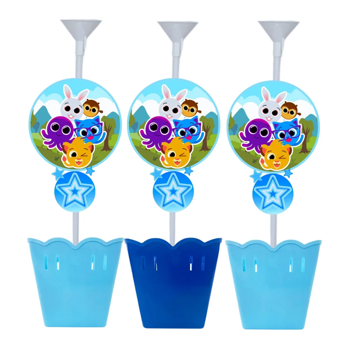 quanto custa uma decoração de mesa bolofofos completa