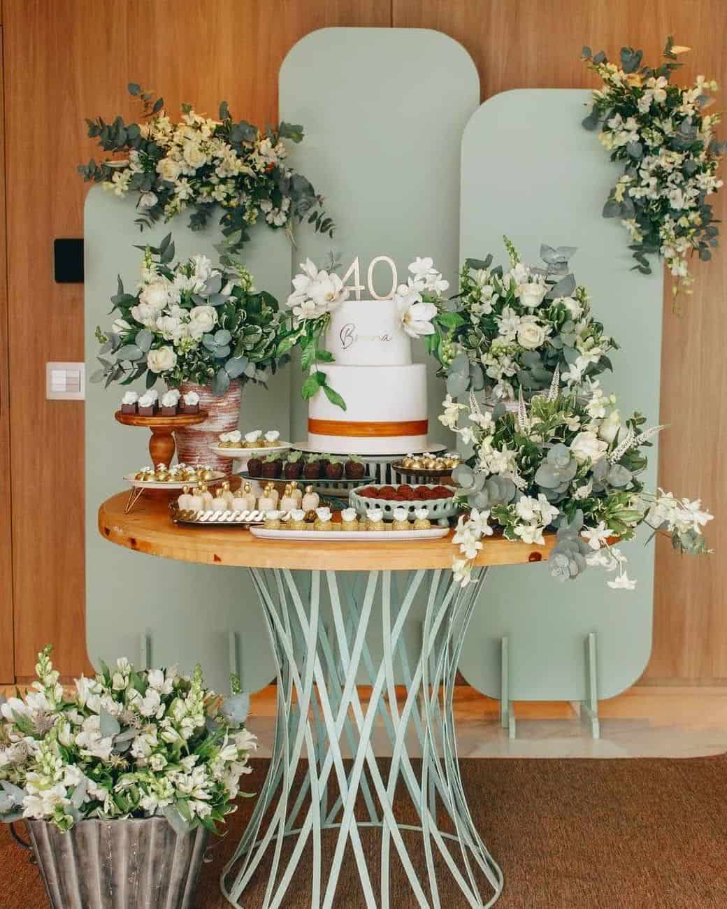 quanto custa um festão decorado para mesa