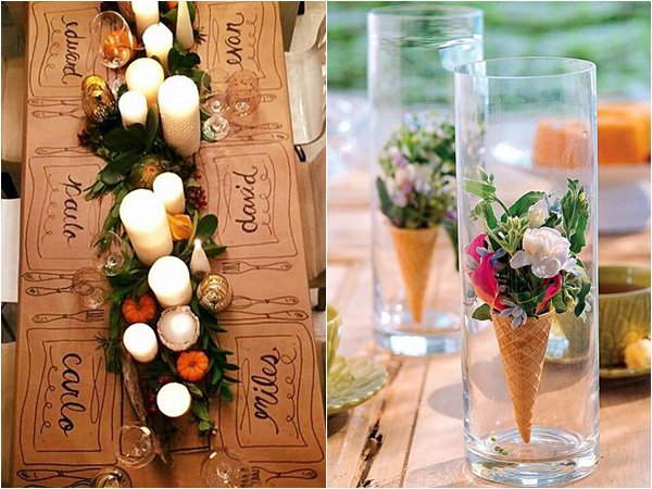 erros comuns ao decorar mesa com festão