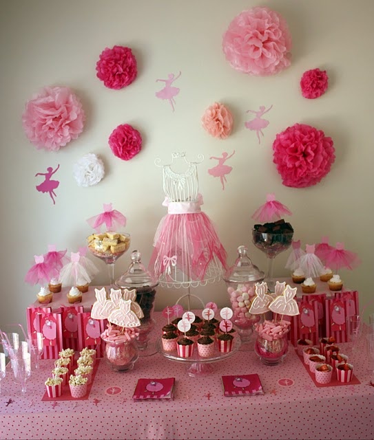 mesa de aniversário aesthetic