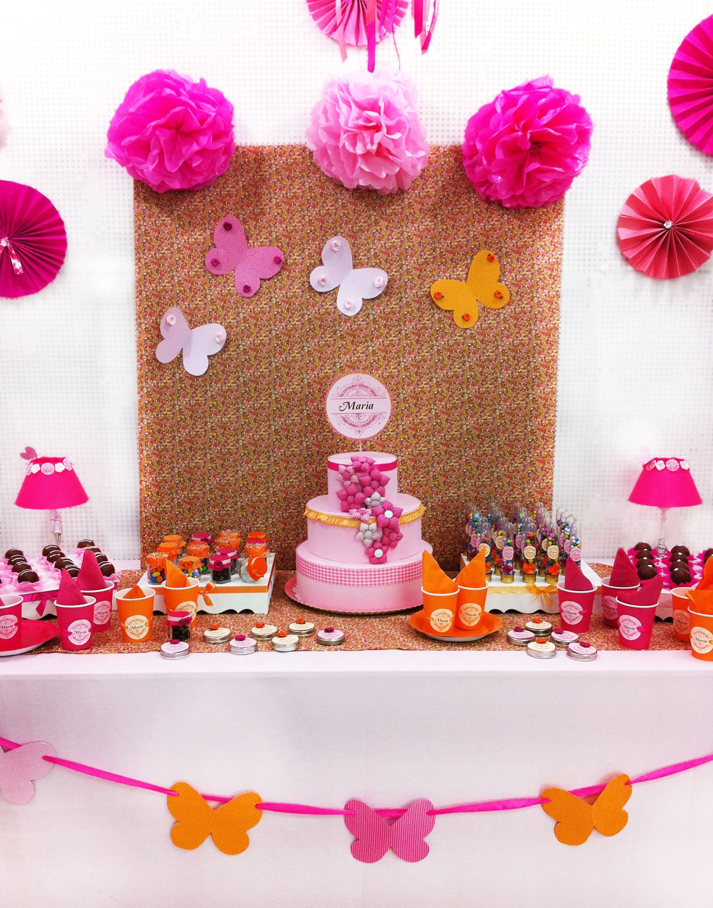 decoração de mesa de aniversário para fotos