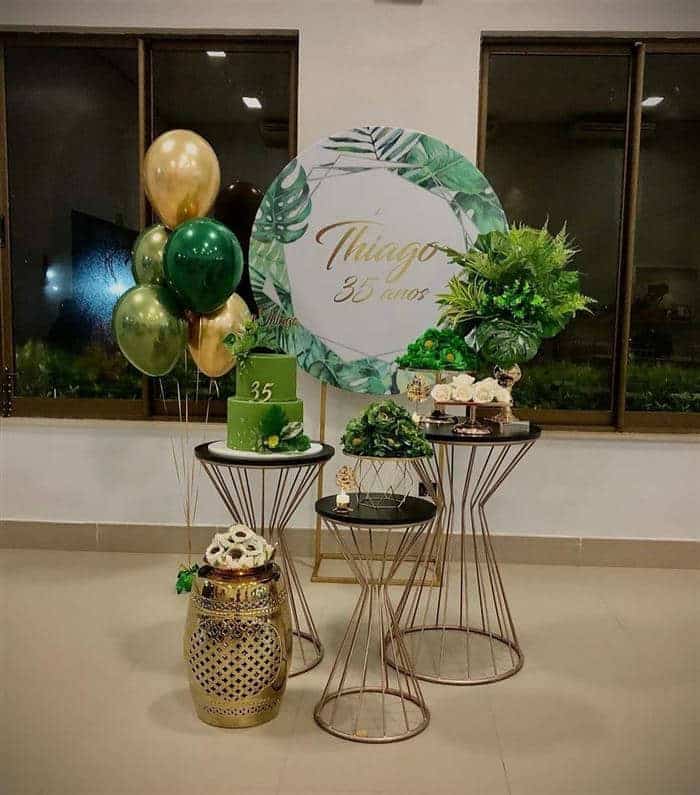 decoração de mesa de aniversário infantil