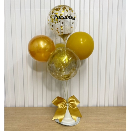 decoração de mesa de aniversário adulto elegante
