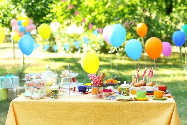 ideias de centros de mesa para aniversário