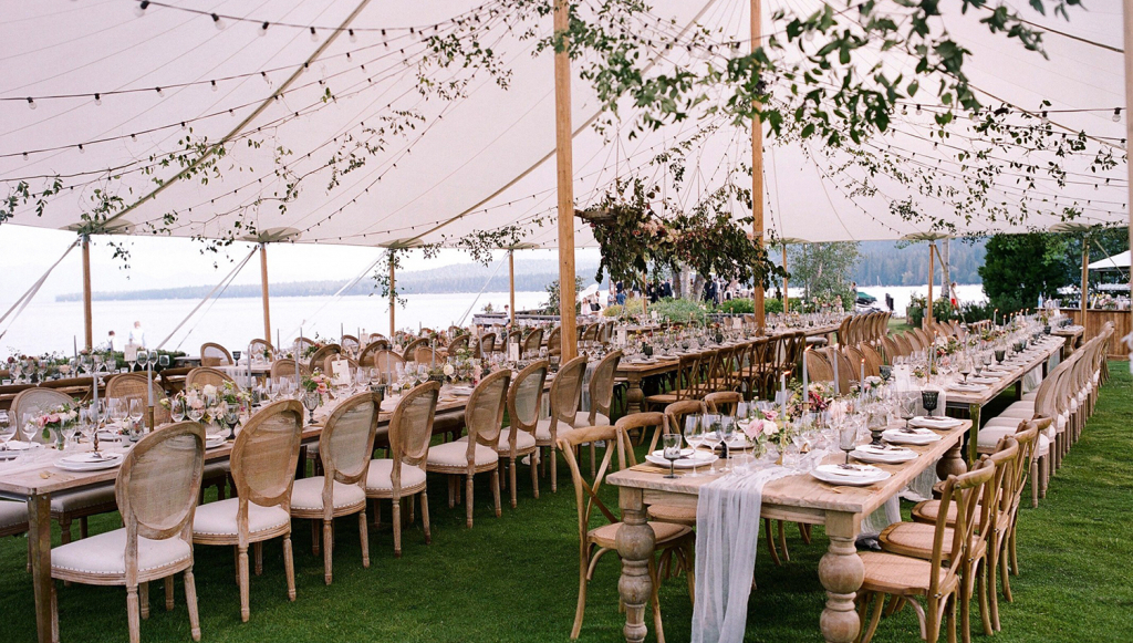 decoração mesa principal casamento