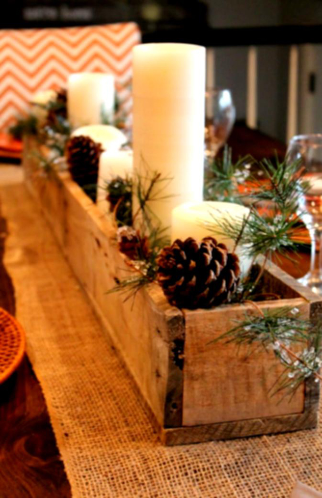 quanto custa decorar mesa de natal com juta