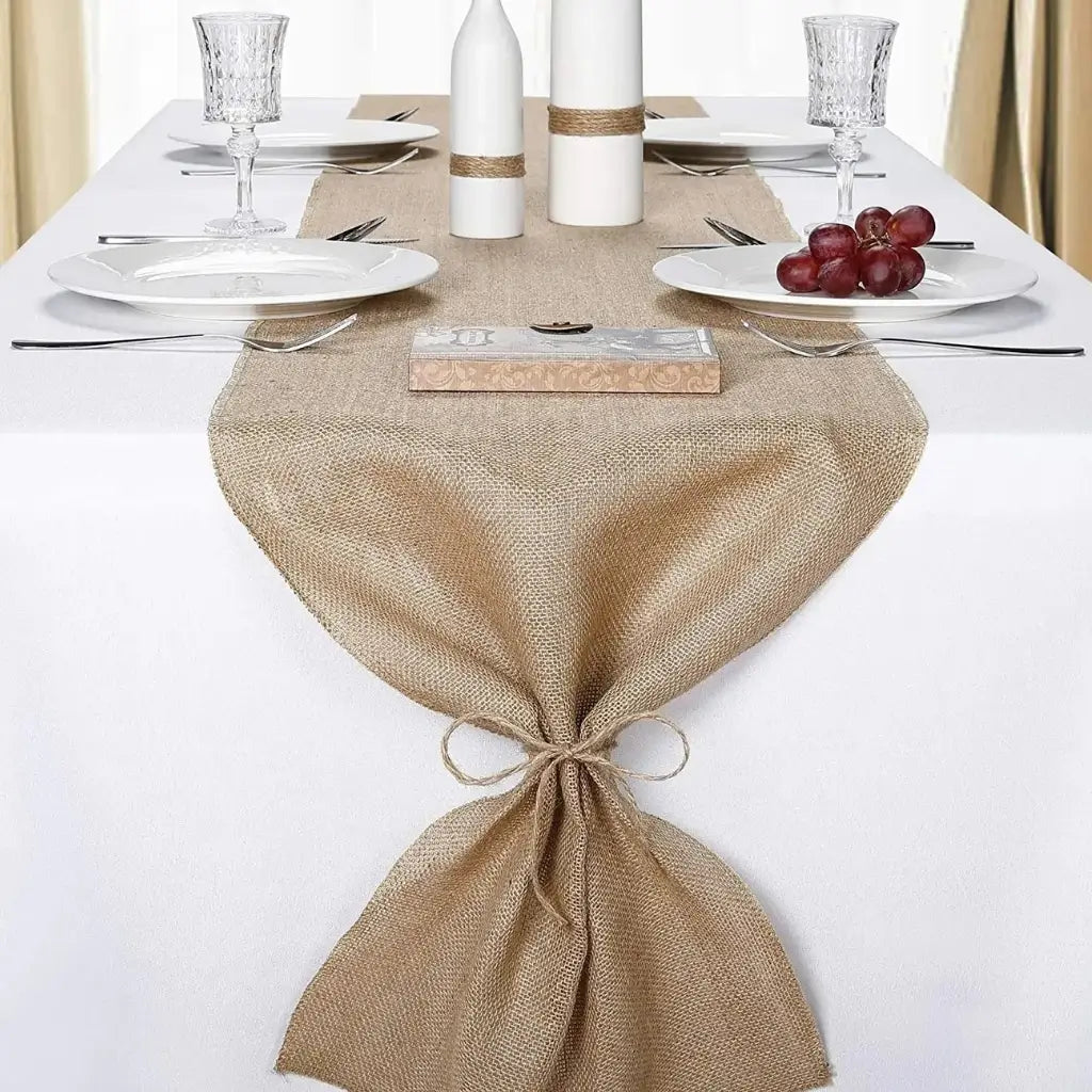 ideias de decoração de mesa de natal com juta passo a passo